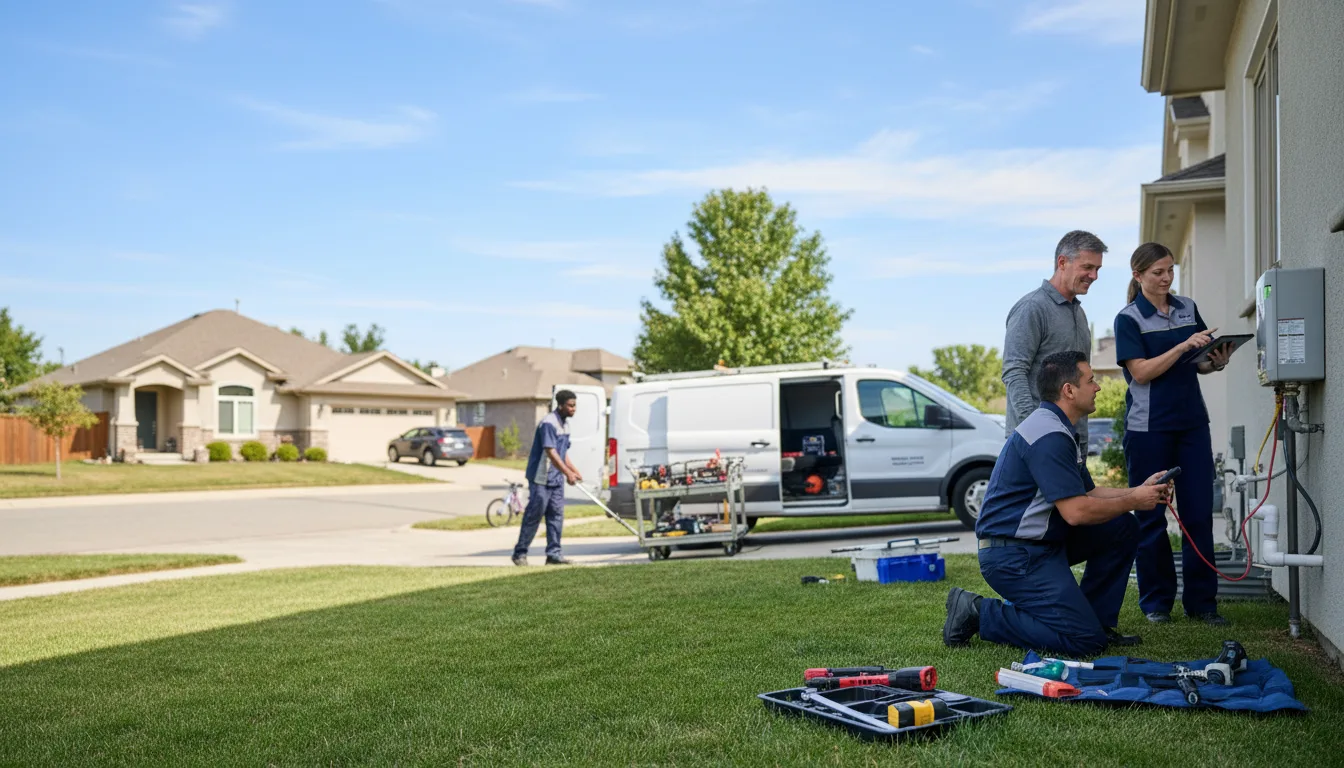 Tankless water heater service in Jasonville, IN